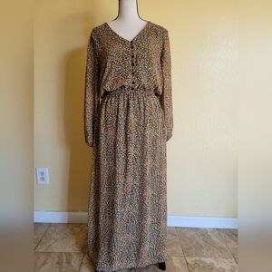 Floral Ditsy Maxi Dress